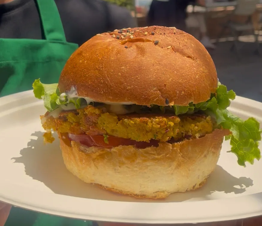 Hamburguesa vegetariana
