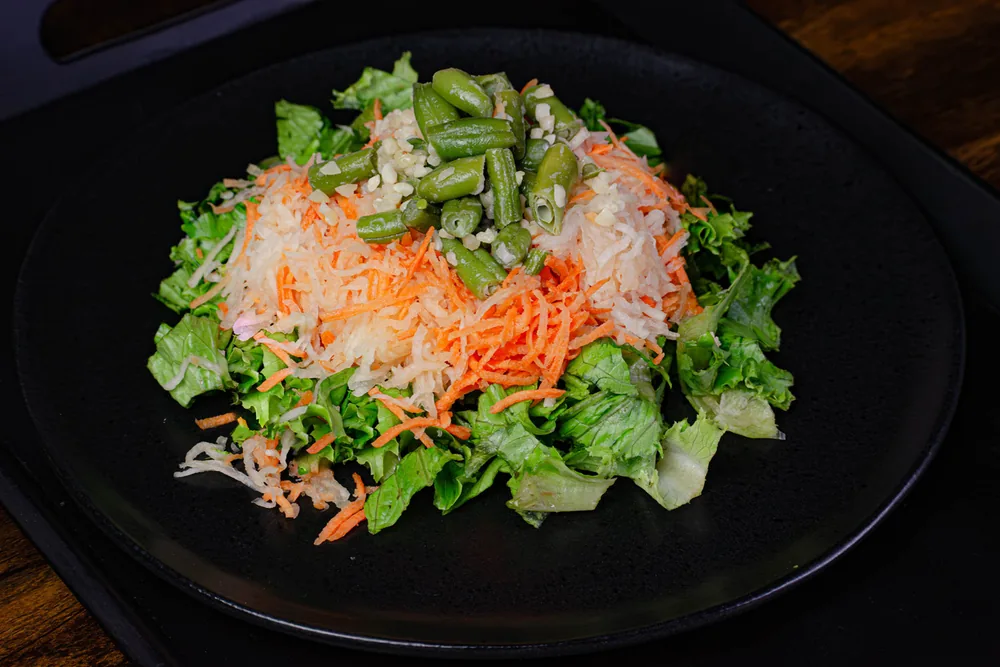 Pupusa + ensalada Thai, foto 2